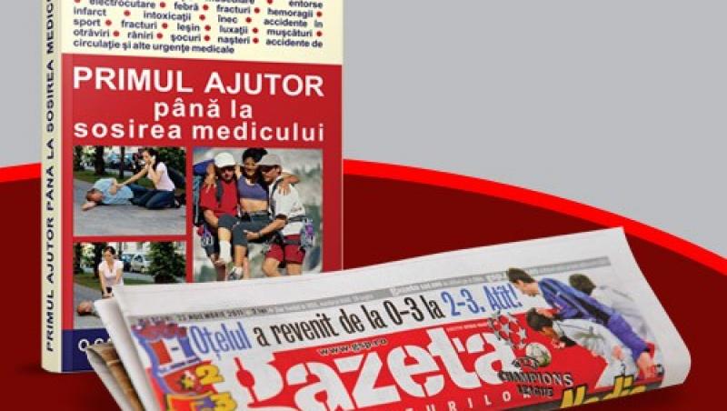 Gazeta Sporturilor iti aduce cartea care poate salva vieti: ”Primul ajutor pana la sosirea medicului”!