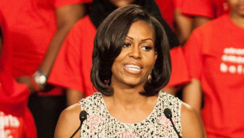 Michelle Obama, admiratoare declarata a Nadiei Comaneci