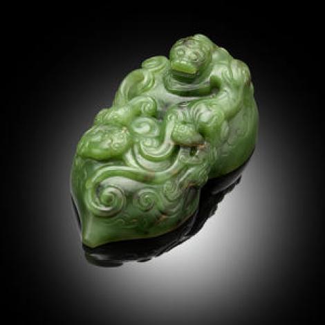 Sigiliu antic din jad, vandut cu 4,2 milioane de euro