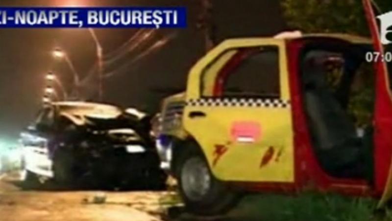 VIDEO! Intoarcere mortala, pentru un taximetrist din Bucuresti