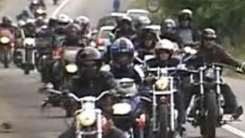 VIDEO! Motociclistii s-au adunat la Odorheiul Secuiesc