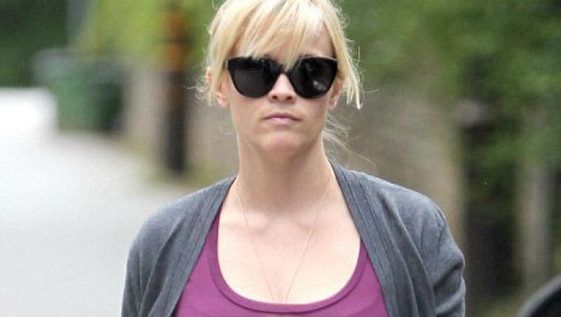 FOTO! Reese Witherspoon e din nou insarcinata