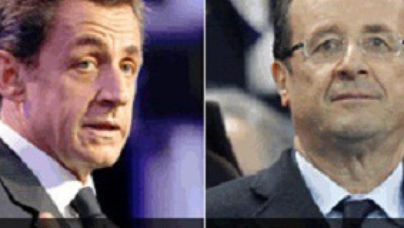 Prezidentiale in Franta: Confruntare decisiva directa intre Sarkozy si Hollande