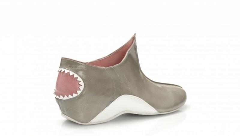 FOTO! Colectie inedita de pantofi, inspirata de rechini