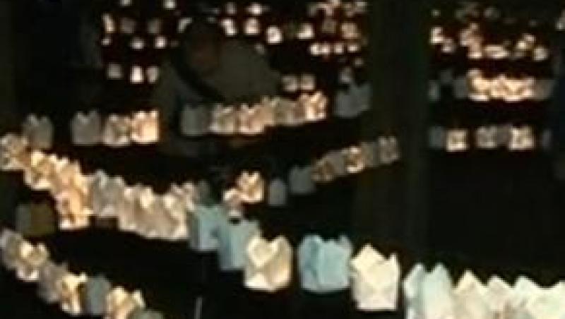 VIDEO! Mii de lampioane s-au aprins la cea de-a opta editie a Festivalului Luminii