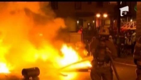 VIDEO! Proteste violente pe strazile din Montreal fata de cresterea taxelor de studiu