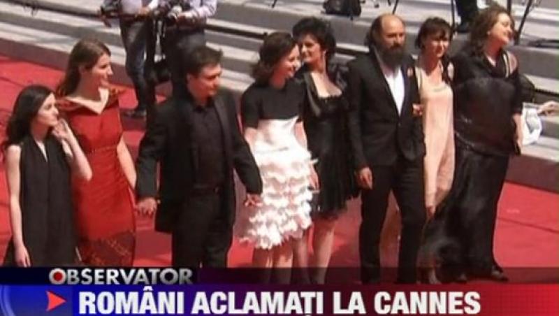 VIDEO! Romani aclamati la Cannes
