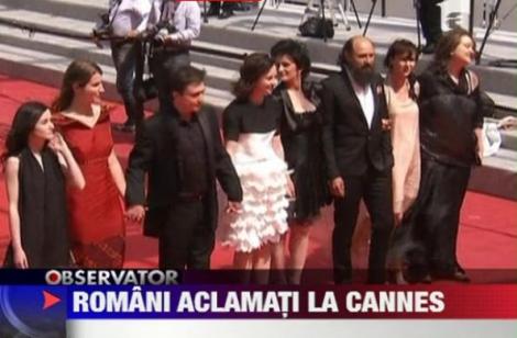 VIDEO! Romani aclamati la Cannes