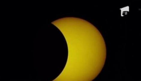 VIDEO! Imagini incredibile cu eclipsa solara inelara, vizibila in Statele Unite