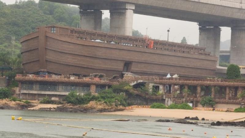 FOTO! O replica a Arcei lui Noe a fost construita la Hong Kong