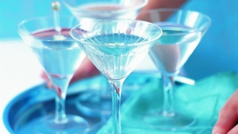 Bautura: Martini cu soc si lamaie