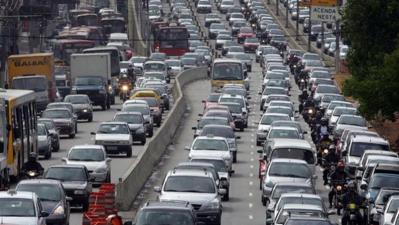 VIDEO! Record de blocaje rutiere, de 250 de kilometri, la Sao Paulo