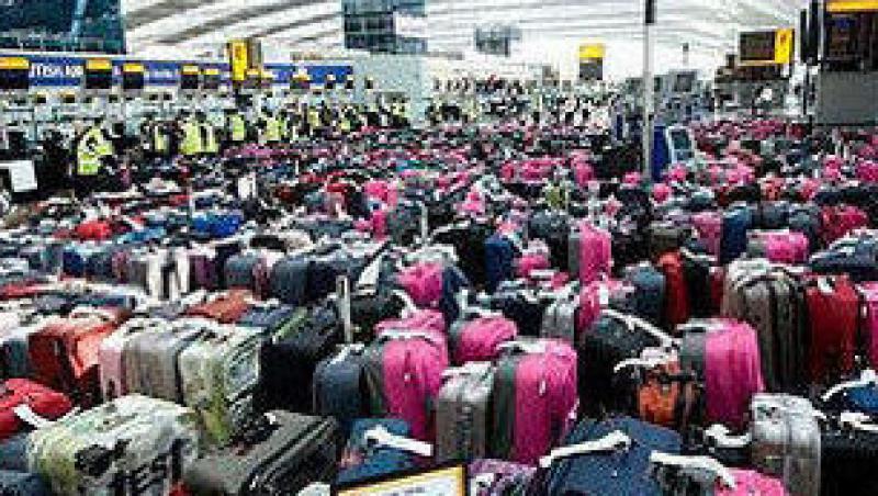 VIDEO! Test cu bagaje la aeroportul Heathrow inainte de JO 2012