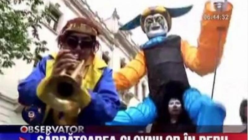 VIDEO! Sarbatoarea clovnilor a avut loc si anul acesta in Peru