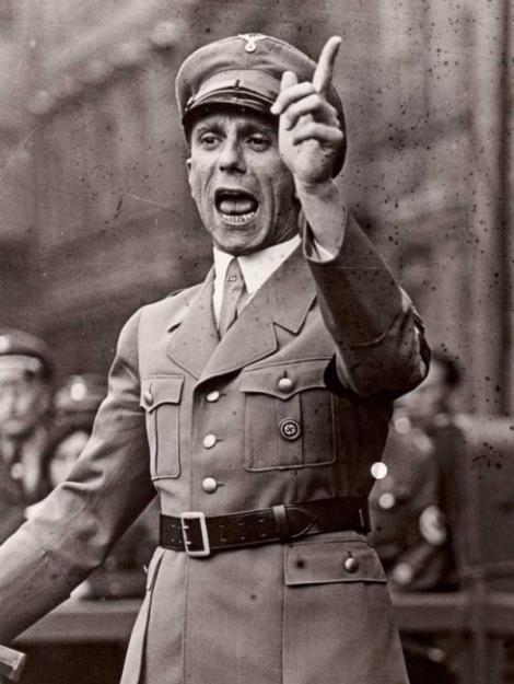 Nyírő József despre Goebbels, seful propagandei naziste: "Un om bun, pe care merita sa-l iubesti".