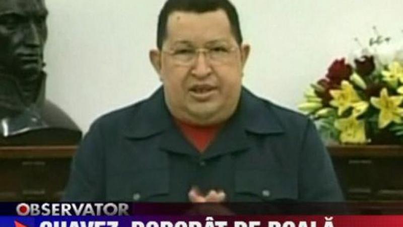 VIDEO! Hugo Chavez mai are doar cateva luni de trait