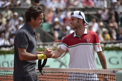 Adrian Ungur: "Federer mi-a urat succes in continuare!"