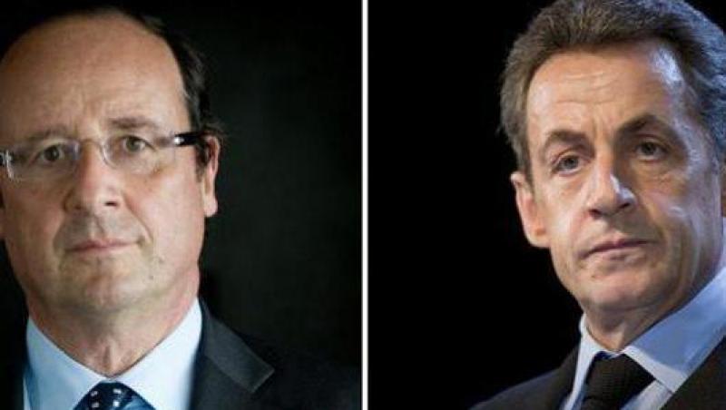 Ultima zi de campanie in Franta: Sarkozy a mai recuperat din diferenta fata de Hollande