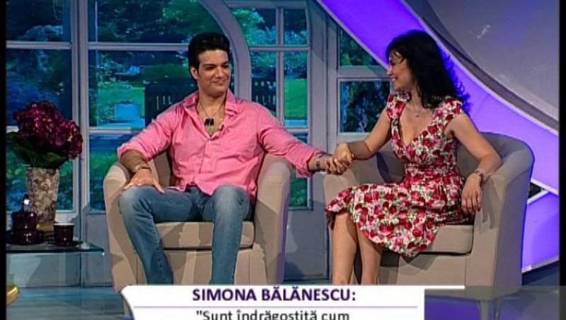 Simona Balanescu si Rares Dragomir, prima aparitie televizata a cuplului: “Sunt indragostita cum n-am fost vreodata”