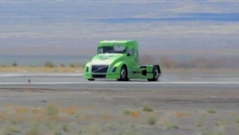 Volvo Mean Green, record mondial de viteza