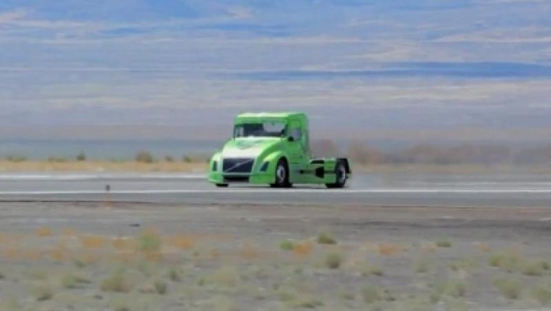 Volvo Mean Green, record mondial de viteza