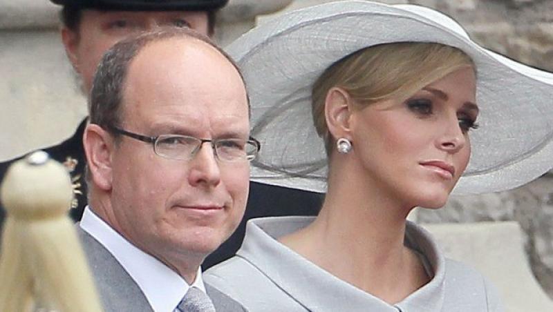 Printesa Charlene de Monaco, deprimata ca nu-si poate parasi sotul