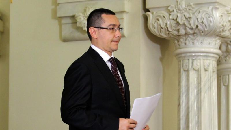 De la Cotroceni, la Victoria: Victor Ponta si-a preluat mandatul de la MRU in toiul noptii