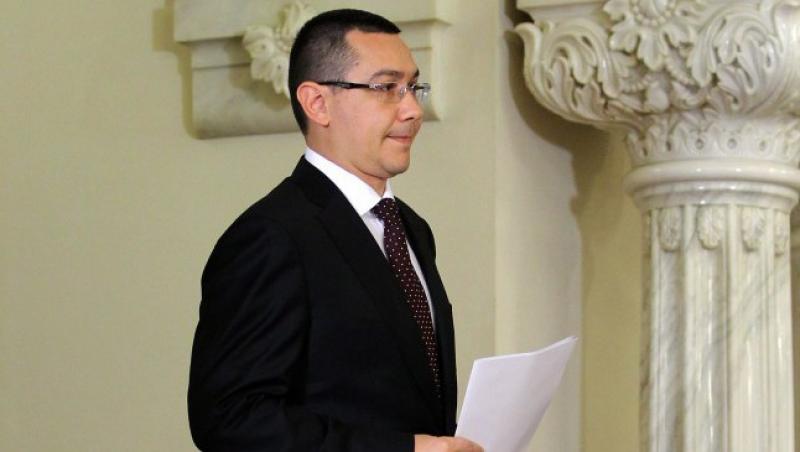 De la Cotroceni, la Victoria: Victor Ponta si-a preluat mandatul de la MRU in toiul noptii