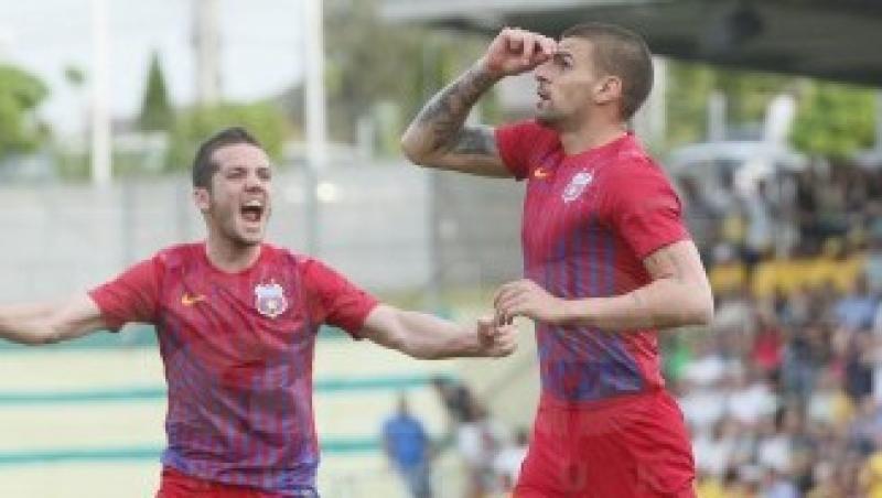 Ros-albastrii raman in lupta pentru titlu: Concordia Chiajna - Steaua 0-2
