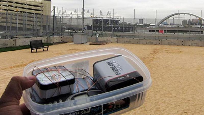 Bomba falsa, introdusa de jurnalistii britanici in Satului Olimpic din Londra