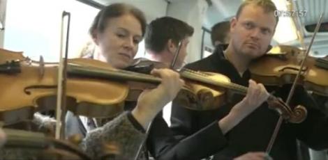 VIDEO! Concert simfonic in metrou, la Copenhaga