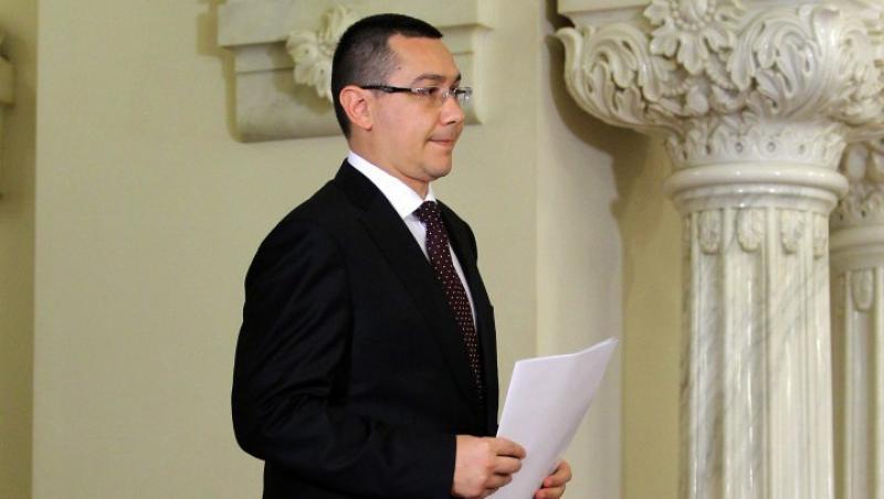 Guvernul Ponta retrage din Parlament legile lui Ungureanu