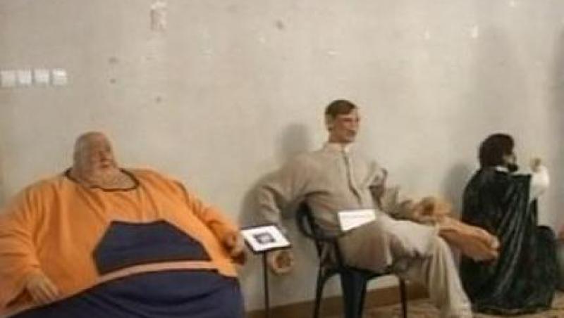 VIDEO! Expozitie cu figuri de ceara la Targu-Jiu