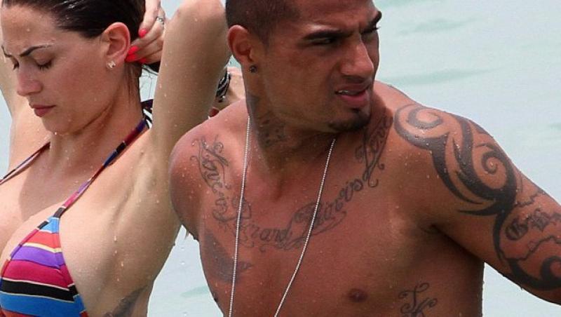 FOTO! Kevin Boateng, vacanta de vis cu Melissa Sata