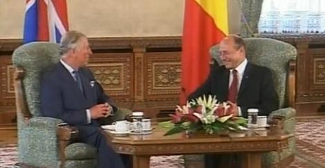 VIDEO! Vezi ce gafa a facut Traian Basescu la intalnirea cu Printul Charles!