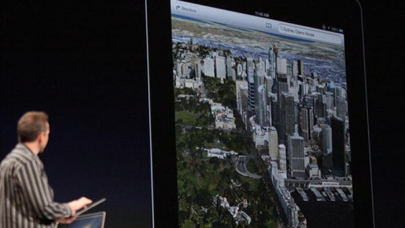 Apple Maps ameninta serviciul de harti de la Google
