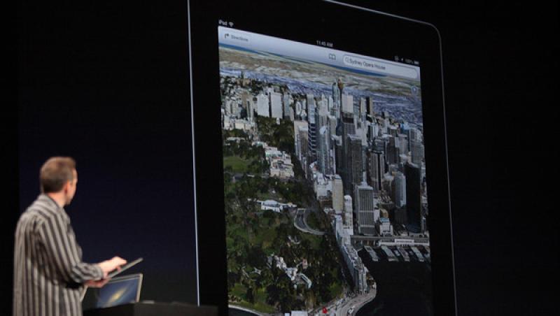 Apple Maps ameninta serviciul de harti de la Google