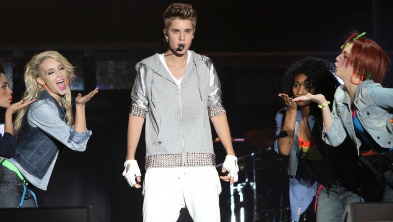 VIDEO! Isterie pentru Justin Bieber, la un concert din Mexic