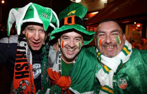 Euro 2012: Vezi aici cum s-au comportat irlandezii la 4-0 pentru Spania!
