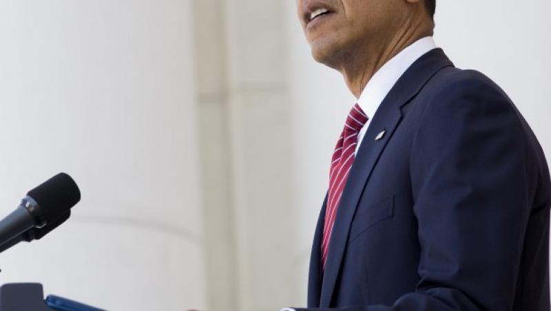 Barack Obama, intreruput de un jurnalist furios in timpul unui discurs