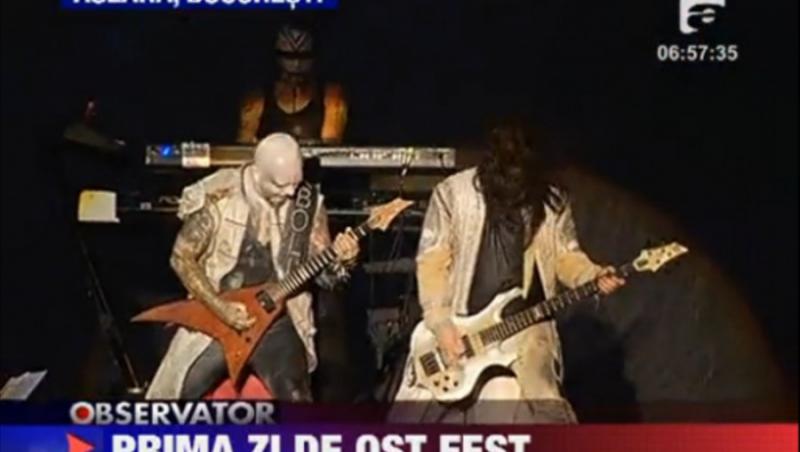 Festivalul de muzica rock Ost Fest a inceput aseara la Bucuresti