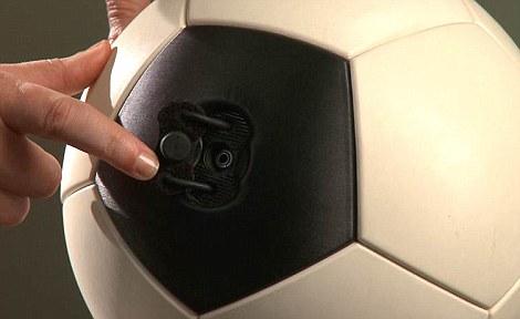 S-a inventat mingea de fotbal care transforma suturile in electricitate