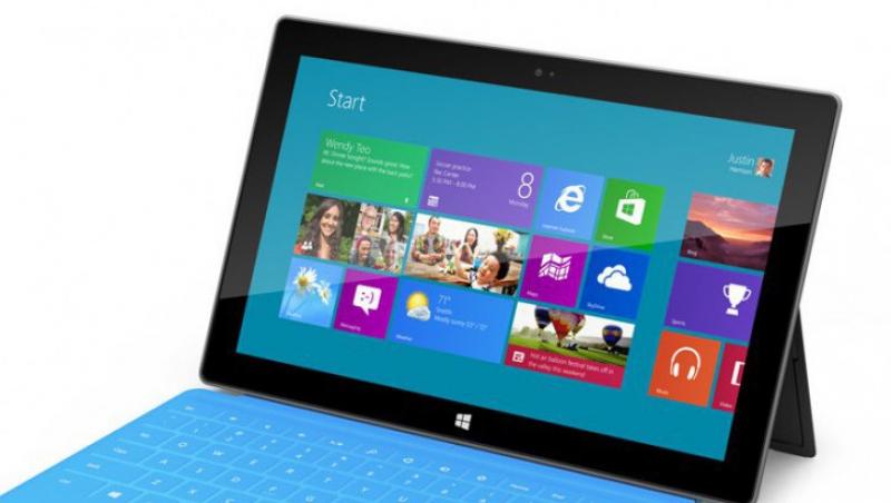 Microsoft si-a lansat prima tableta,