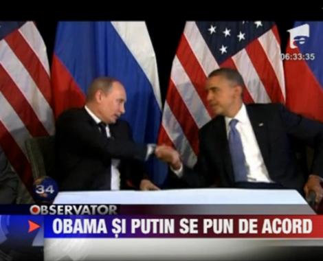 Barack Obama si Vladimir Putin au cerut incetarea violentelor din Siria