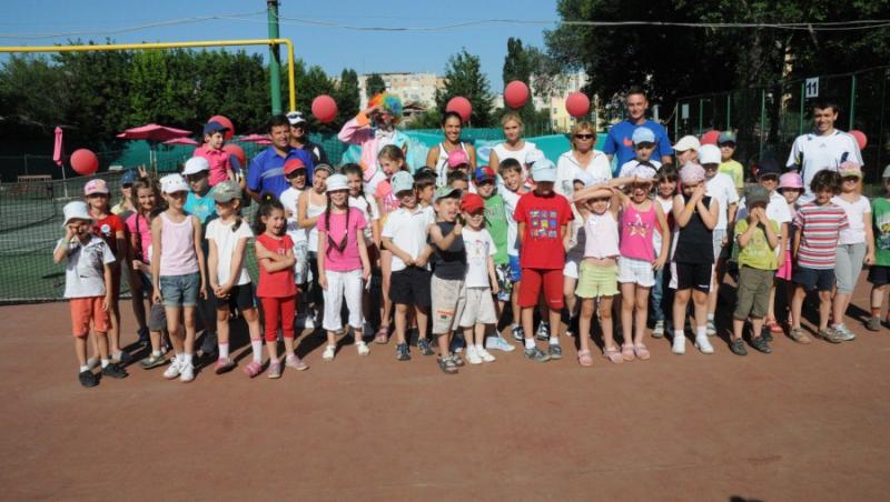 2 000 de copii vor primi gratuit prima lectie de tenis, printr-o  campanie a Federatiei Romane de Tenis