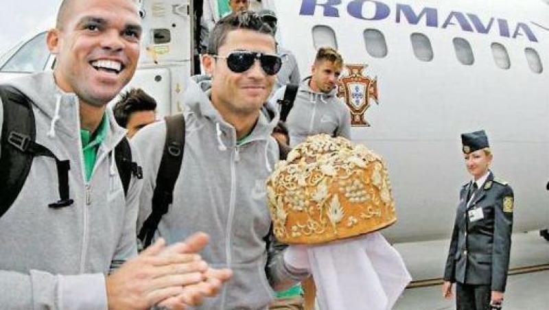 Cristiano Ronaldo zboara cu Romavia!