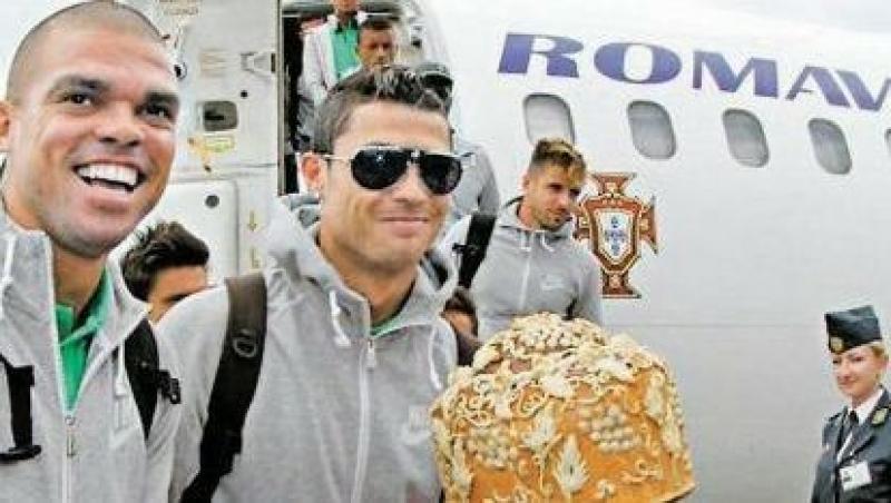 Cristiano Ronaldo zboara cu Romavia!