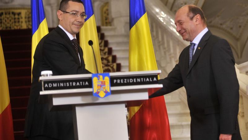 Traian Basescu si Victor Ponta, fata in fata la CSAT