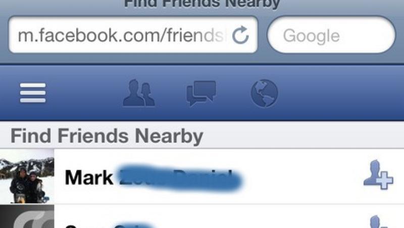 Facebook, functie noua: afla in timp real unde-ti sunt prietenii!