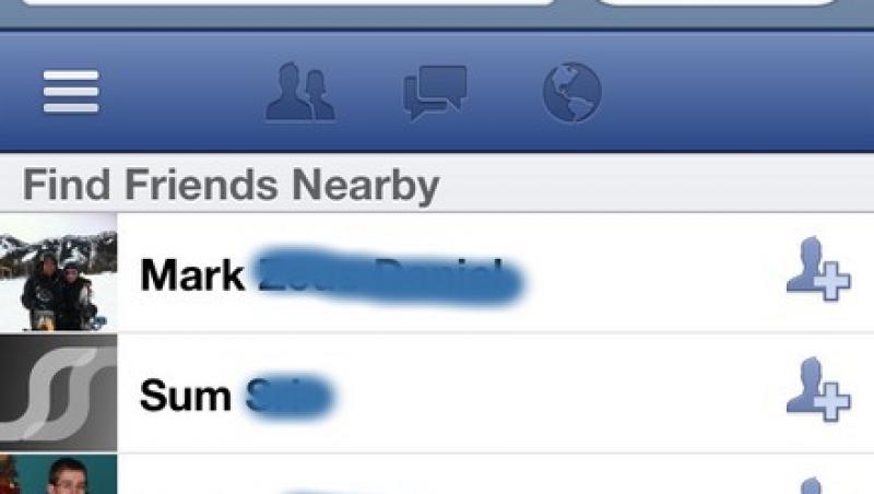 Facebook, functie noua: afla in timp real unde-ti sunt prietenii!